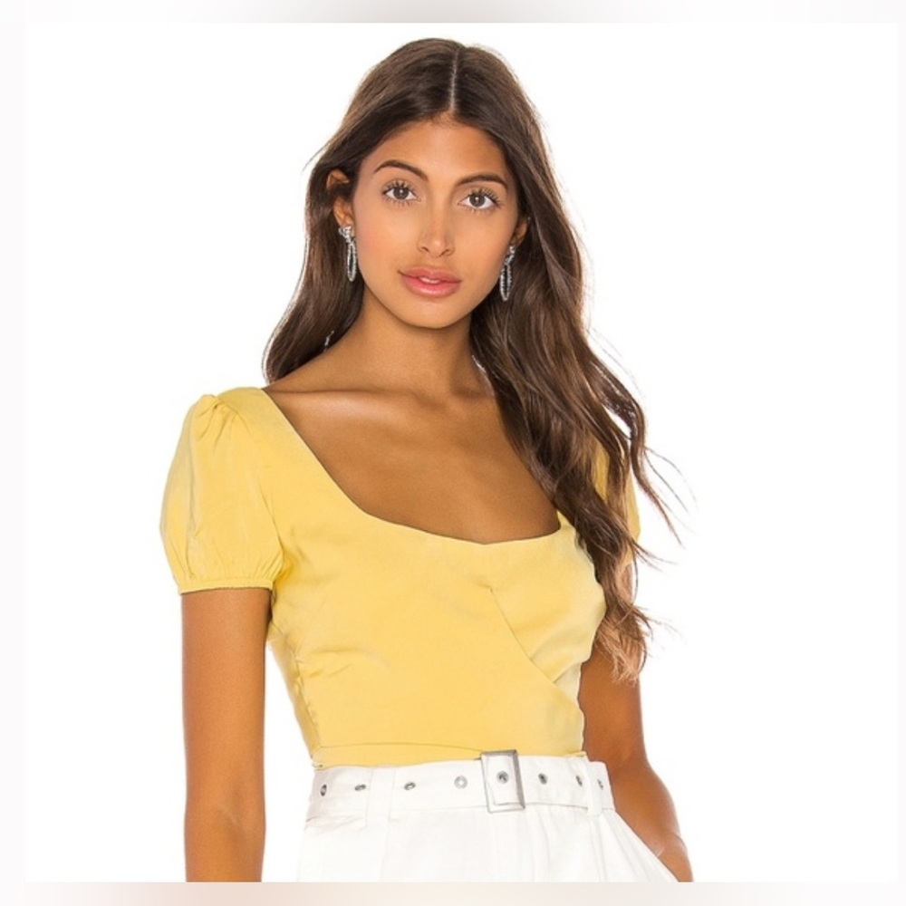 🆕 Superdown Ricky Tie Back Open Back Crop Top - Picture 5 of 9